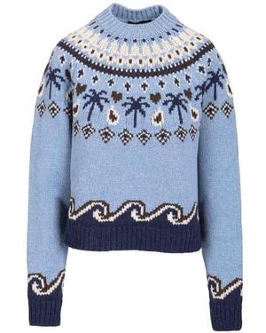 Alanui Sweet Winter Jumper - Blue