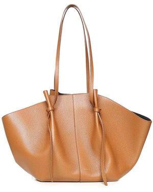 Yuzefi Mochi Leather Bag - Natural