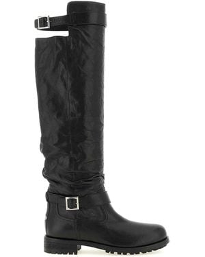 Jimmy Choo Biker Kb' Boots - Black