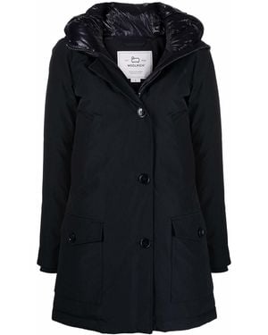 Woolrich Arctic High Collar Parka - Black