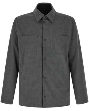 Herno Reversible Overshirt - Grey