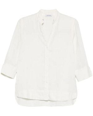 ROSSO35 Camicia Di Lino - Bianco