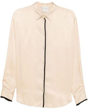 forte_forte Lining Details Shirt - Natural