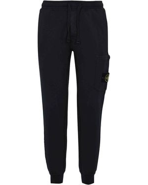 Stone Island Track Trousers - Blue