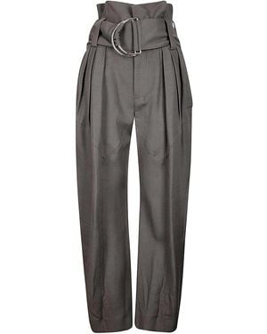 JW Anderson High Waistput Pants Large Leg - Gray