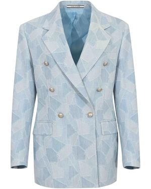 Tagliatore Loreley Jacket - Blue