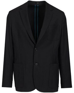 Paul Smith Unlined Blazer - Black