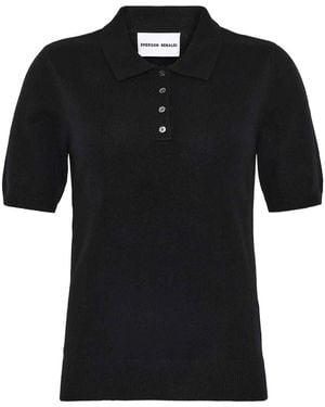 EMERSON RENALDI Button-Down Polo Shirt - Black