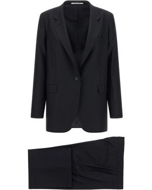 Tagliatore Adrienne Virgin Wool Dress - Black