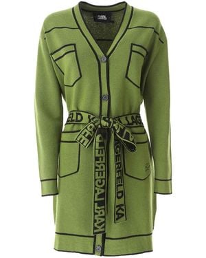 KARL LAGERFELD Cardigans - Green