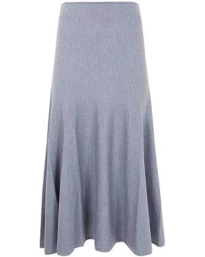 KHAITE Midi Skirts - Blue