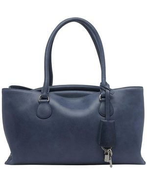 OSOI Shell Brot Tote Bag - Blue