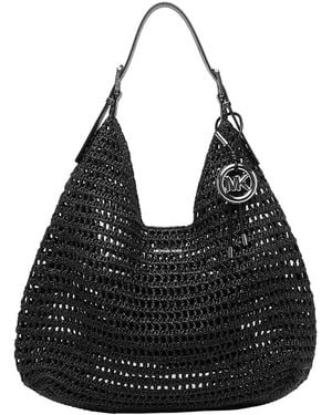 MICHAEL Michael Kors Nolita Hobo Bag - Black
