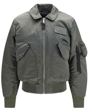 Alpha Industries Bomberjacke - Grau