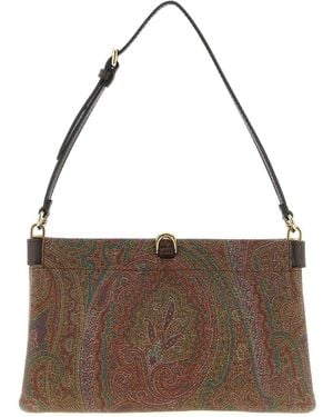 Etro Mini Pochette - Marrone