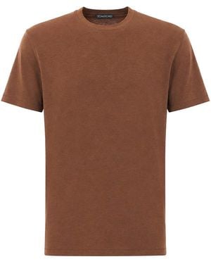 Tom Ford T-Shirt - Brown