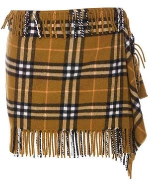 Burberry Mini Skirts - Metallic