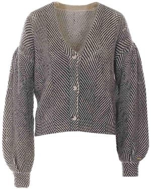 Twinset Cardigan - Gray