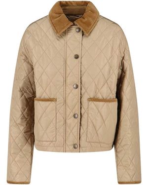 Burberry Quilted Jacket - Natural
