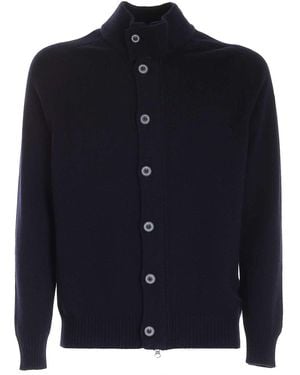 Paolo Fiorillo Buttoned Cardigan - Blue