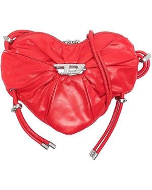 DIESEL Scrunch D Heart - Red