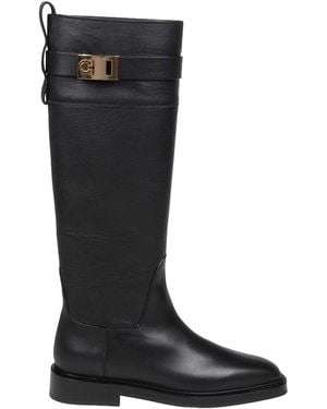 Ferragamo Knee high boots for Women Online Sale up to 60 off Lyst