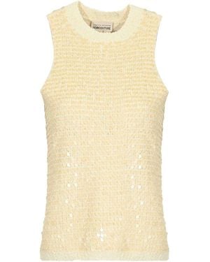 Semicouture Alona Top - Natural