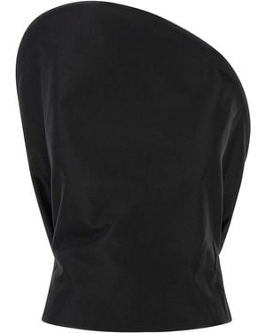 Magda Butrym 13 Bustier Top - Black