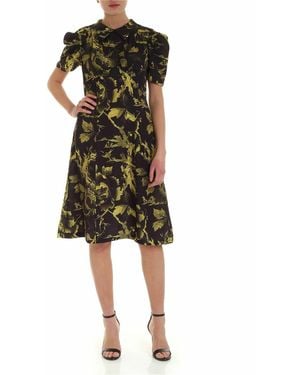 McQ Abito A Camicia Con Maniche Corte - Verde