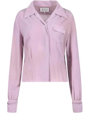 Maison Margiela Silk Shirt - Pink