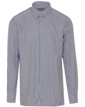 Tom Ford And Striped Shirt - Blue