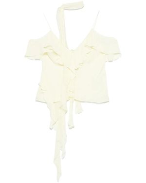 Dorothee Schumacher Sheer Twist Top - White