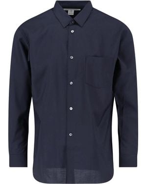 Comme Des Garcons Hommes Plus Classic Shirt - Blue