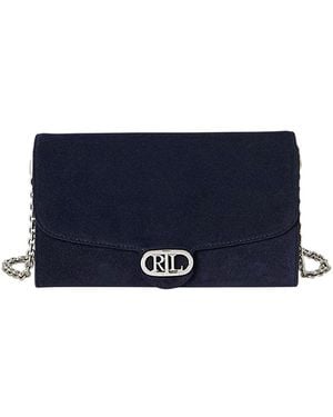 Ralph Lauren Adair 20-Wallet On A Chain-Large - Blue