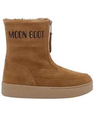Moon Boot Ltrack Lara Boots - Brown