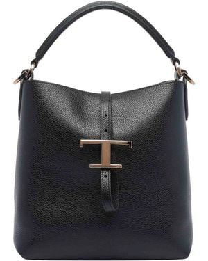 Tod's Borsa A Secchiello Mini - Nero