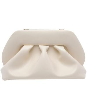 THEMOIRÈ Medium Bios Clutch - Natural