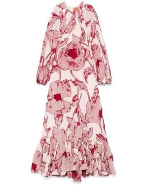 La DoubleJ La Doublej Floral Maxi Dress - Pink