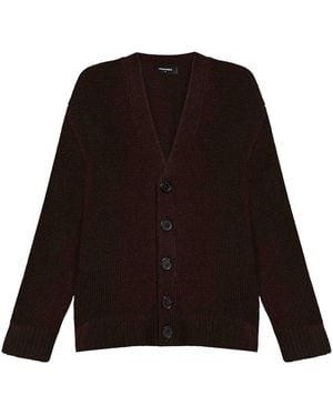 DSquared² Wool Cardigan - Black
