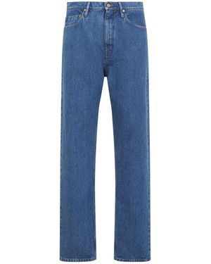 Jil Sander Vaqueros Rectos - Azul