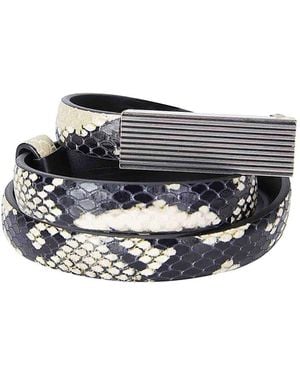 KHAITE Empire Belt - White
