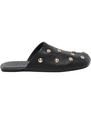 Chloé Rita Mules - Black