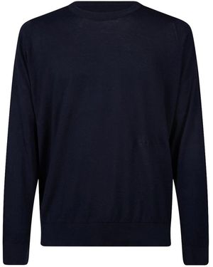 John Smedley Cotton Jumper - Blue