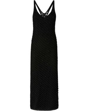 Pinko Miraggio Viscose Blend Dress - Black