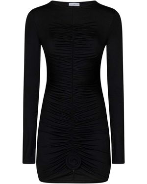 LaRevêche Long-sleeved Minidress - Black