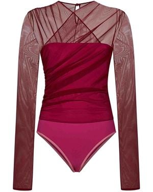 Nensi Dojaka Renee Bodysuit - Red