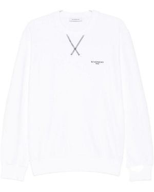 Givenchy Couture Seam Sweatshirt - White