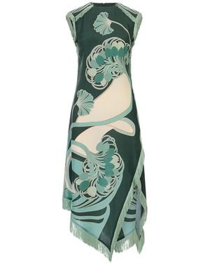 La DoubleJ Scarf Dress - Green