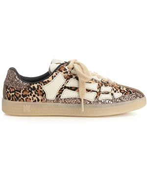 Amiri 'Leopard Pacific Bones' Sports Shoes - Brown