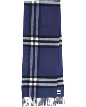 Burberry Scarfs Cashmere - Blue